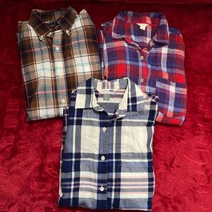 Women/Men Plaid Shirts